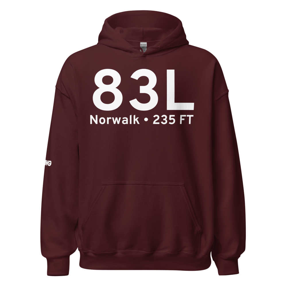 Norwalk (83L) Airport Hoodie Sweatshirt 
