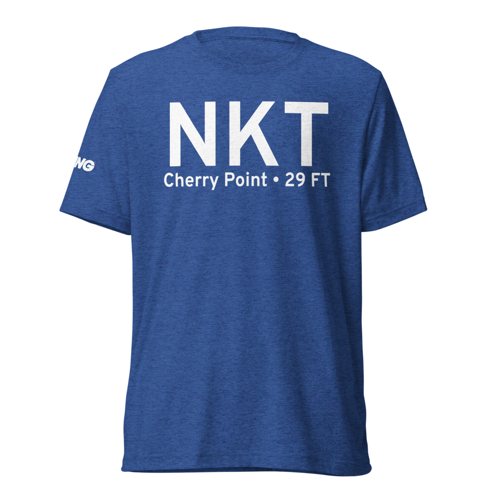 Cherry Point (KNKT) Airport Tri-blend T-Shirt 