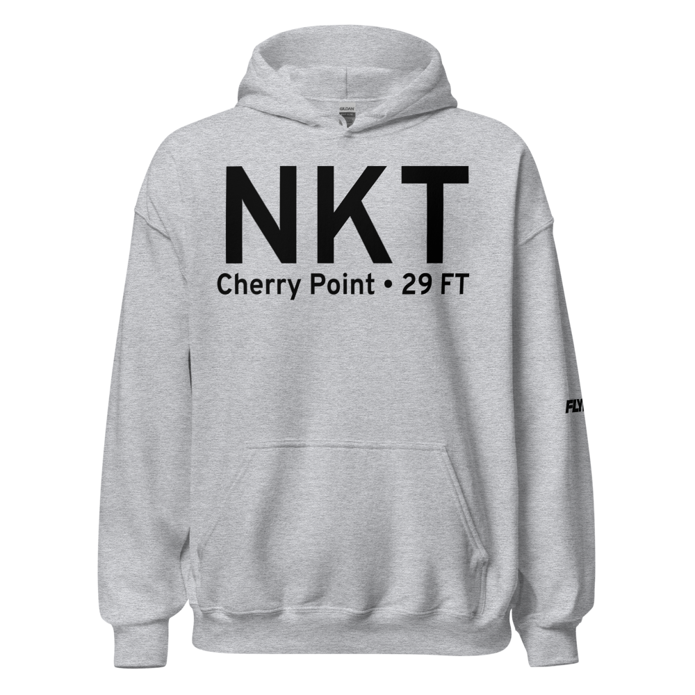 Cherry Point (KNKT) Airport Hoodie Sweatshirt 