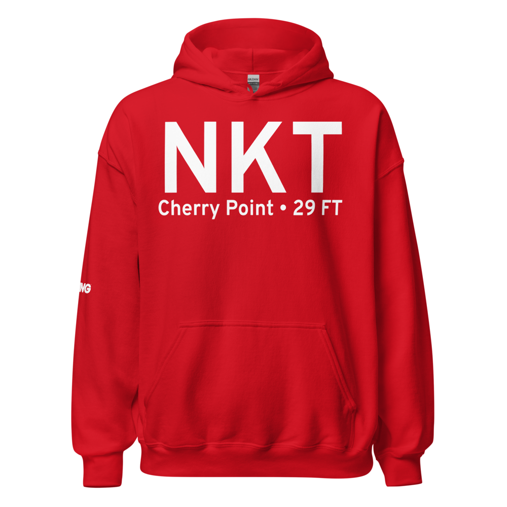 Cherry Point (KNKT) Airport Hoodie Sweatshirt 