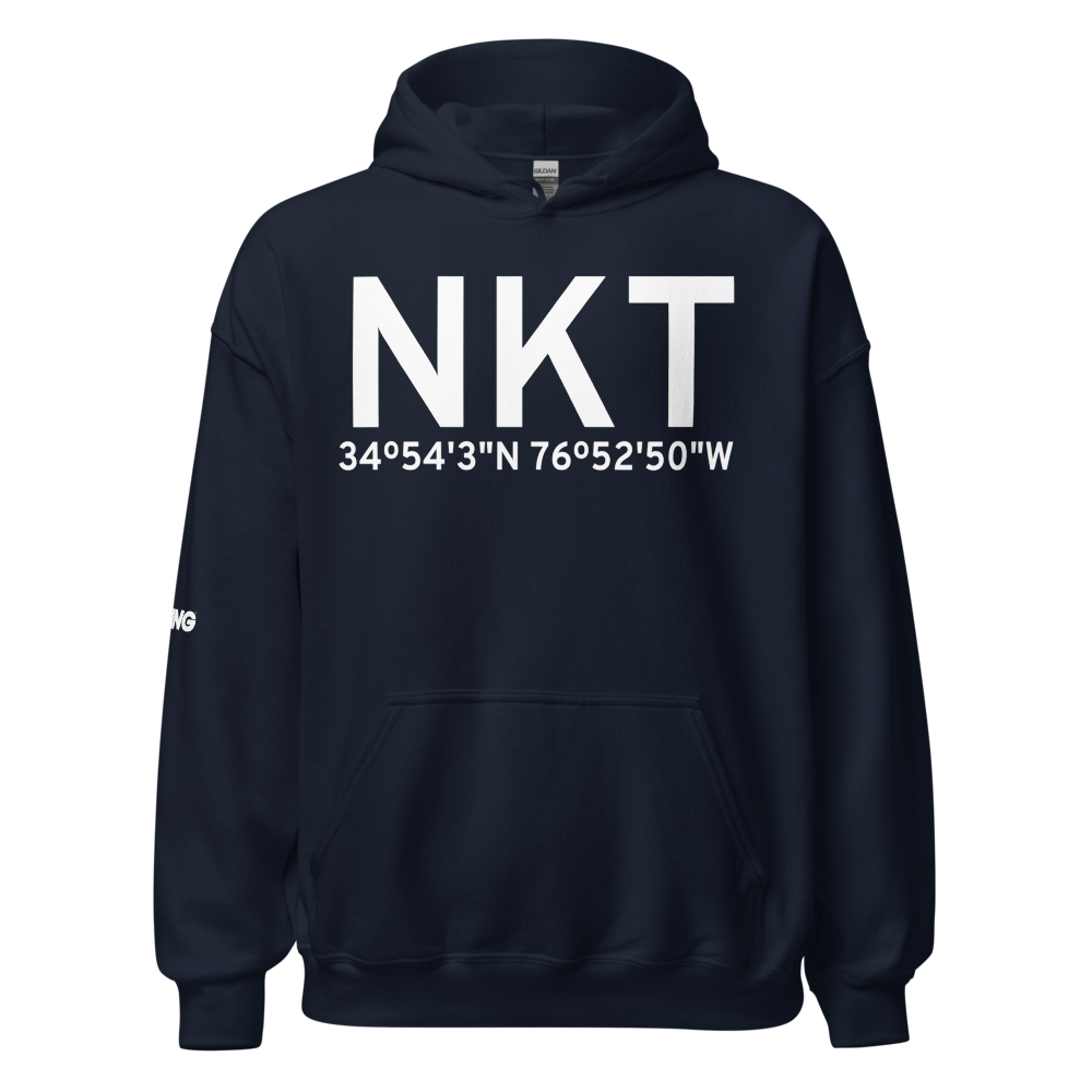 Cherry Point (KNKT) Airport Hoodie Sweatshirt 