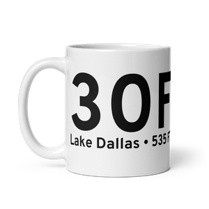 Lake Dallas (30F) Airport Mug