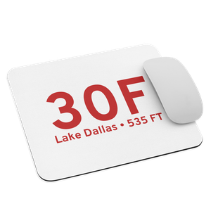 Lake Dallas (30F) Airport  Mouse Pad