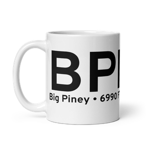 Big Piney (KBPI) Airport Mug