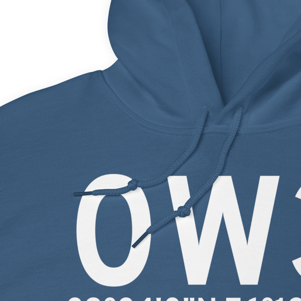 Churchville (K0W3) Airport Hoodie Sweatshirt 
