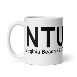 Virginia Beach (KNTU) Airport Mug