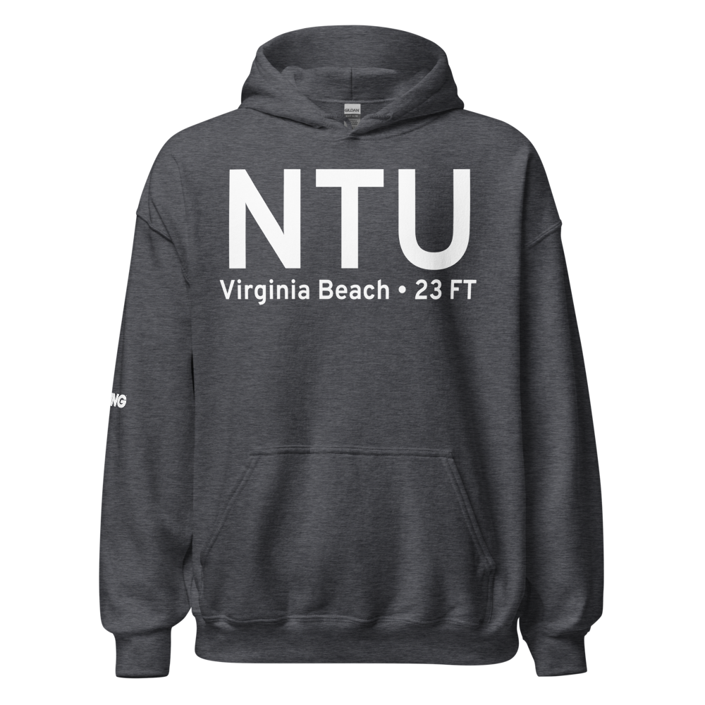 Virginia Beach (KNTU) Airport Hoodie Sweatshirt 
