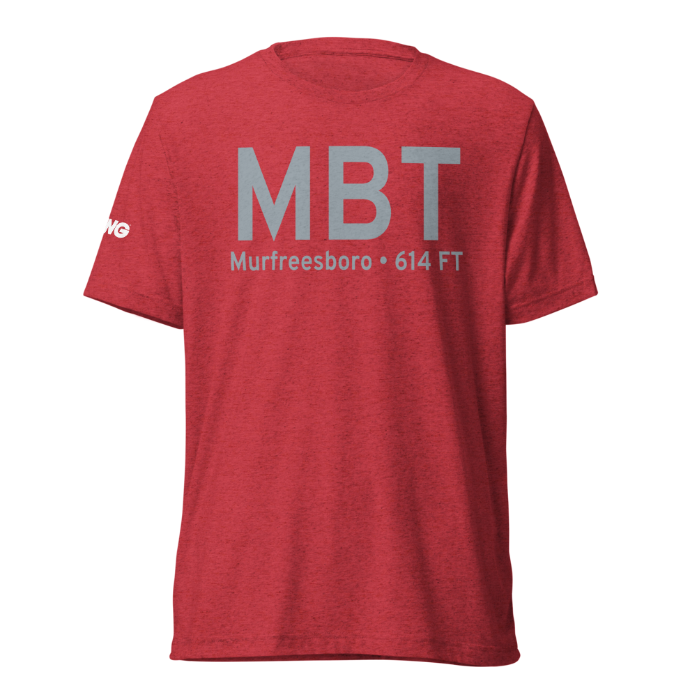 Murfreesboro (KMBT) Airport Tri-blend T-Shirt 