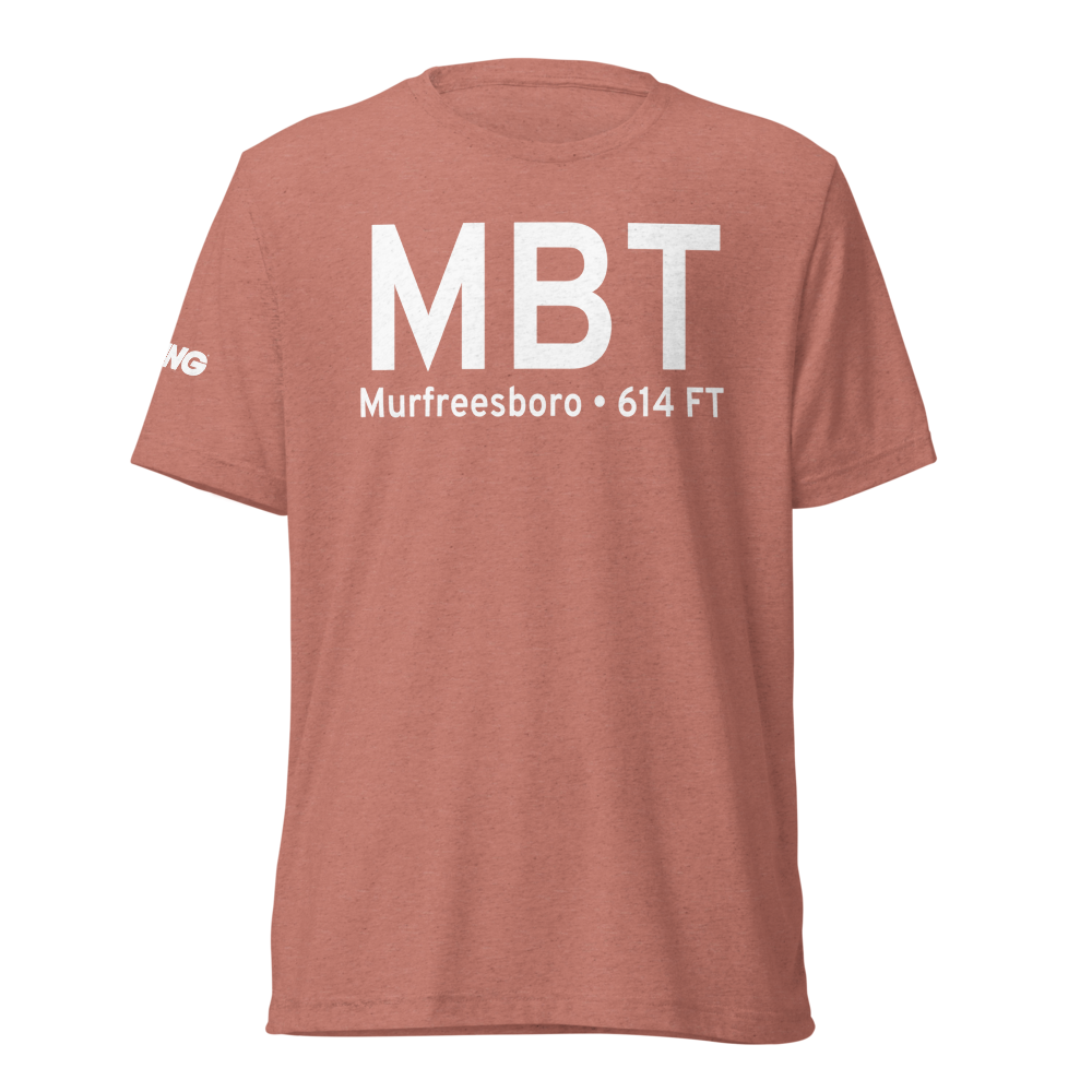 Murfreesboro (KMBT) Airport Tri-blend T-Shirt 