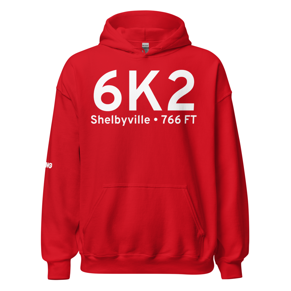 Shelbyville (6K2) Airport Hoodie Sweatshirt 