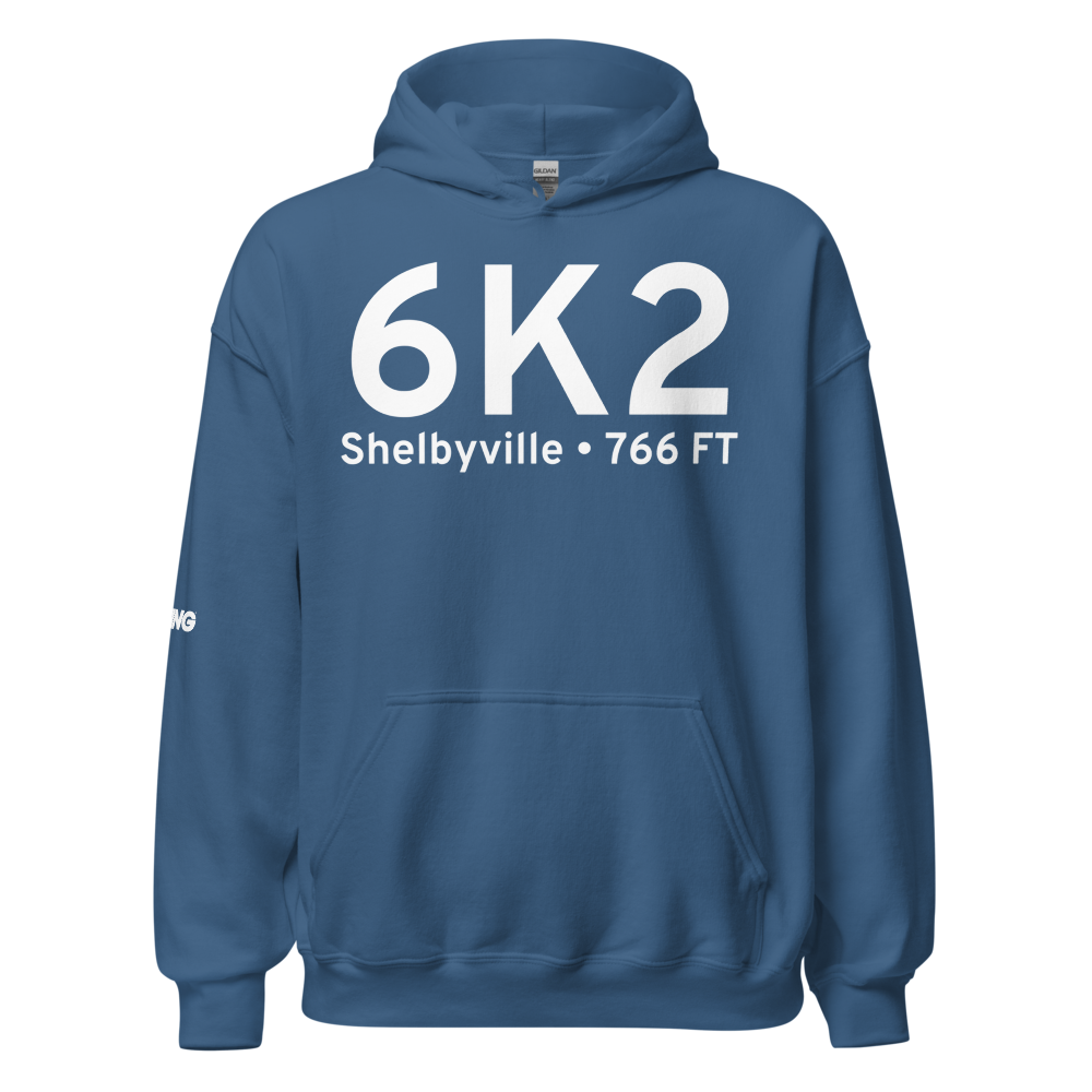 Shelbyville (6K2) Airport Hoodie Sweatshirt 