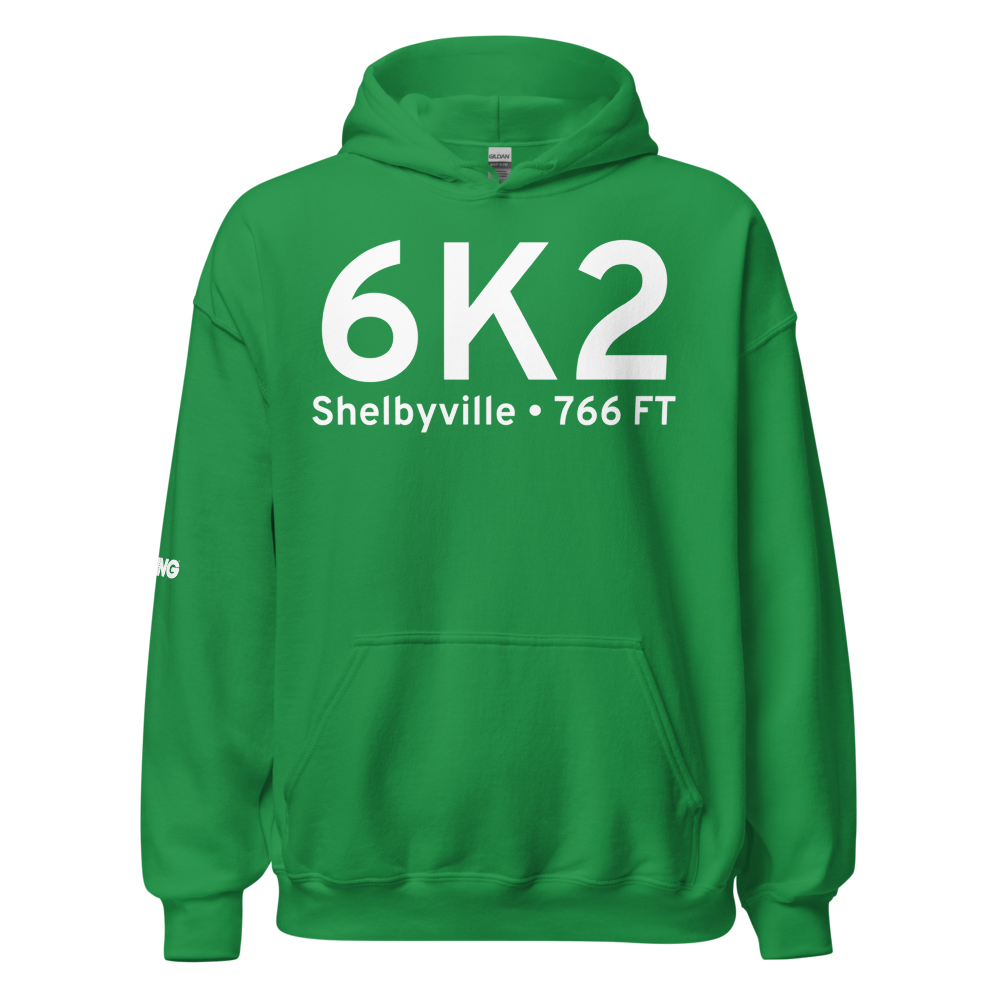 Shelbyville (6K2) Airport Hoodie Sweatshirt 