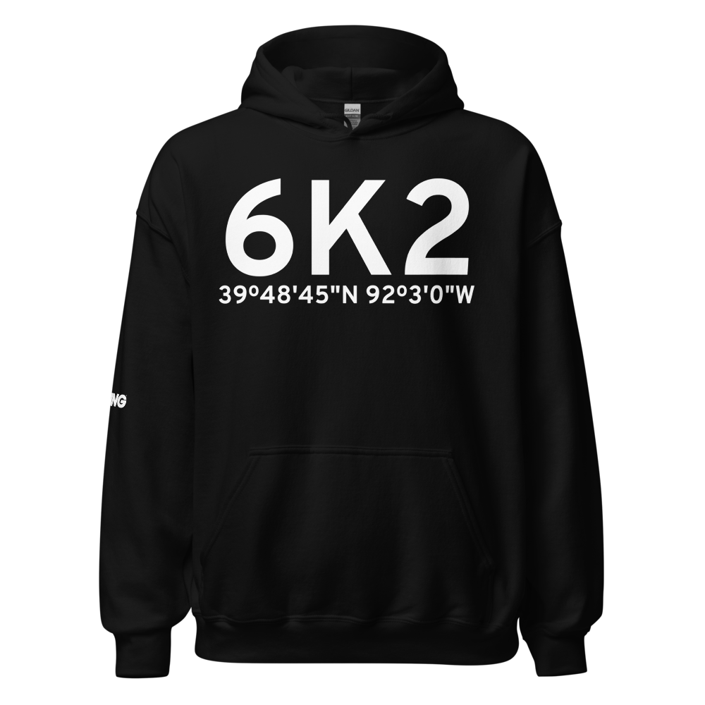 Shelbyville (6K2) Airport Hoodie Sweatshirt 
