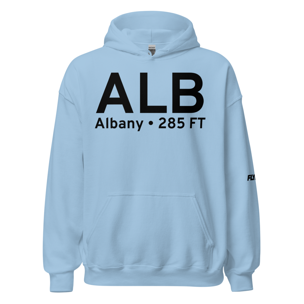 Albany (KALB) Airport Hoodie Sweatshirt 