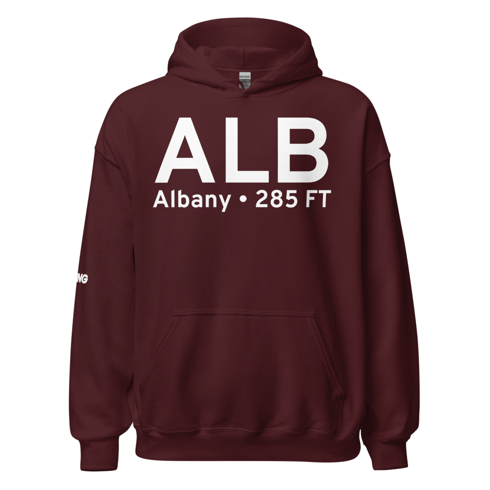 Albany (KALB) Airport Hoodie Sweatshirt 