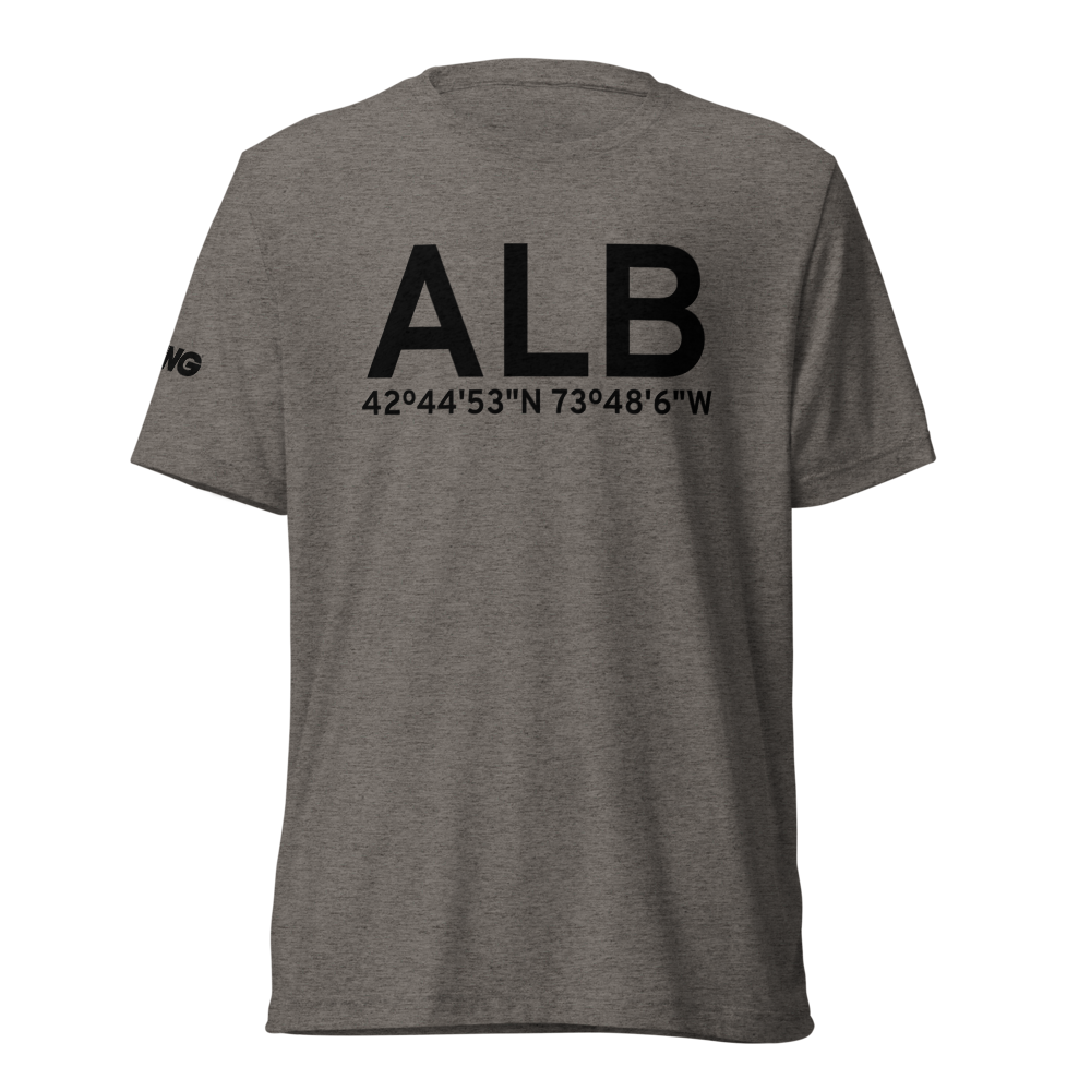 Albany (KALB) Airport Tri-blend T-Shirt 