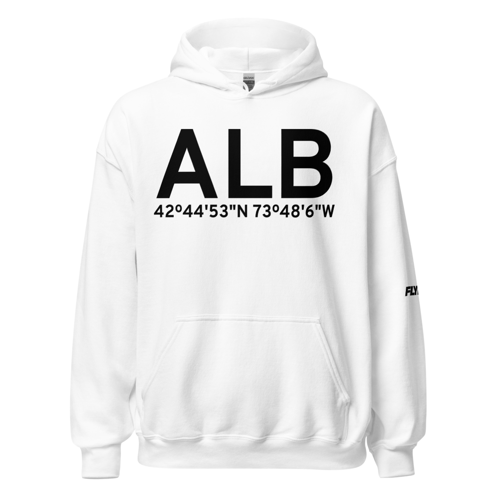 Albany (KALB) Airport Hoodie Sweatshirt 