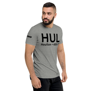 Houlton (KHUL) Airport Tri-blend T-Shirt