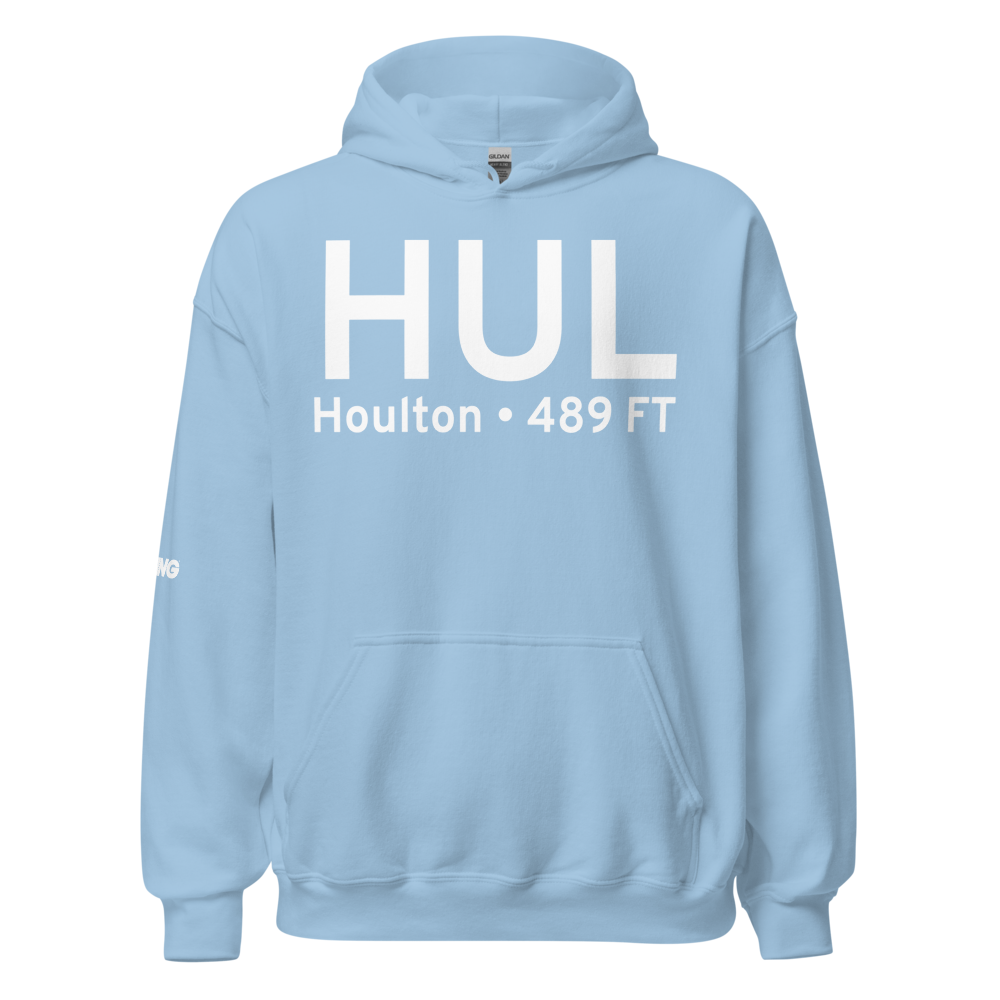 Houlton (KHUL) Airport Hoodie Sweatshirt 
