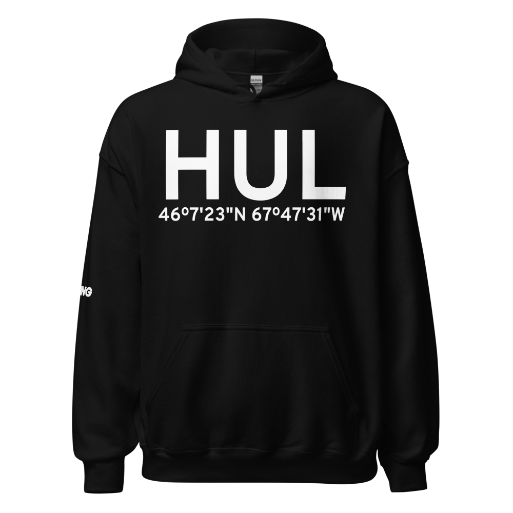 Houlton (KHUL) Airport Hoodie Sweatshirt 