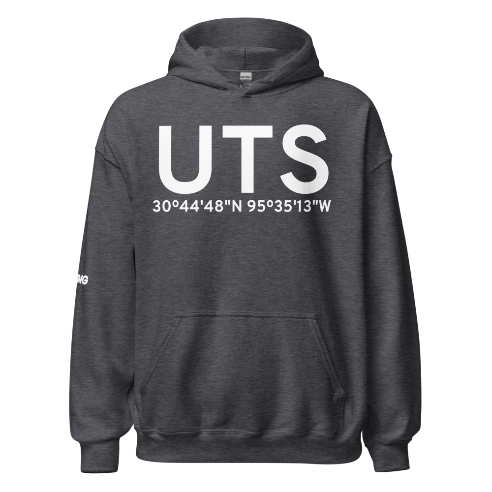 Huntsville (KUTS) Airport Hoodie Sweatshirt 