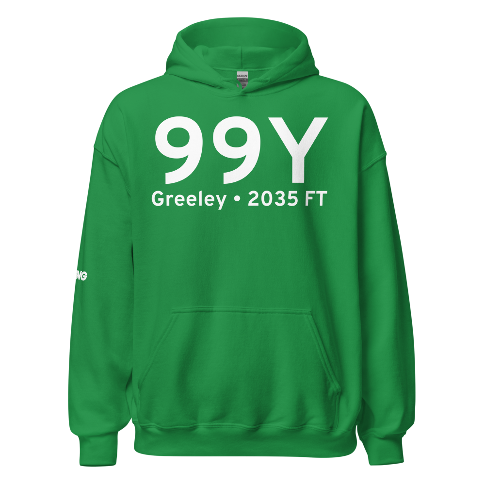 Greeley (99Y) Airport Hoodie Sweatshirt 