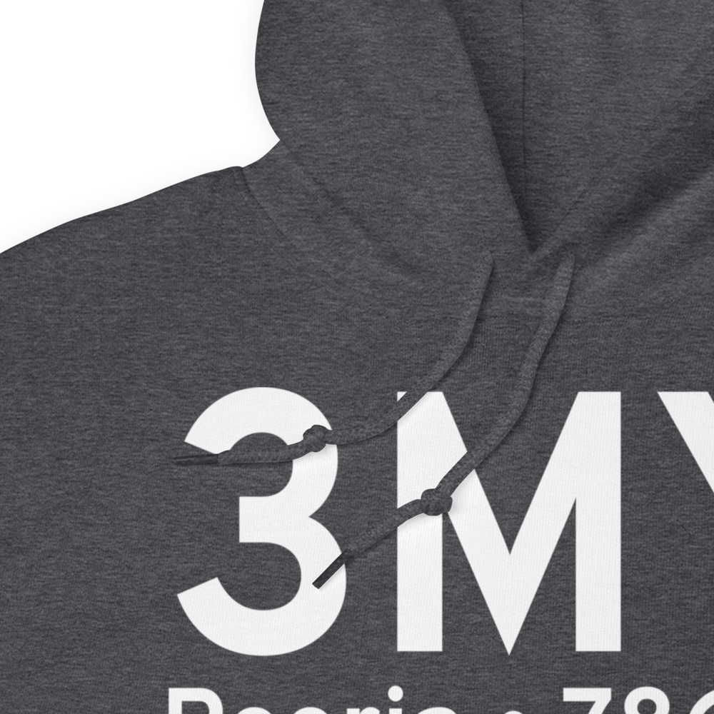 Peoria (K3MY) Airport Hoodie Sweatshirt 