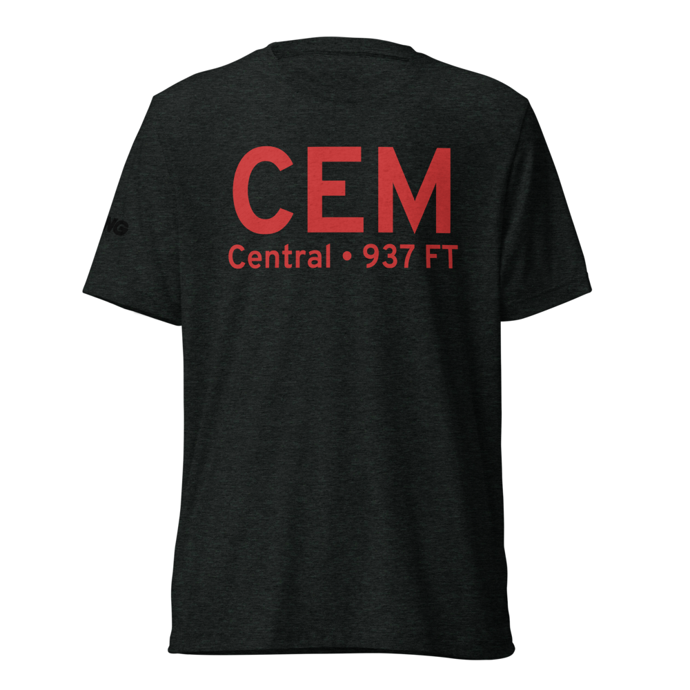 Central (PACE) Airport Tri-blend T-Shirt 