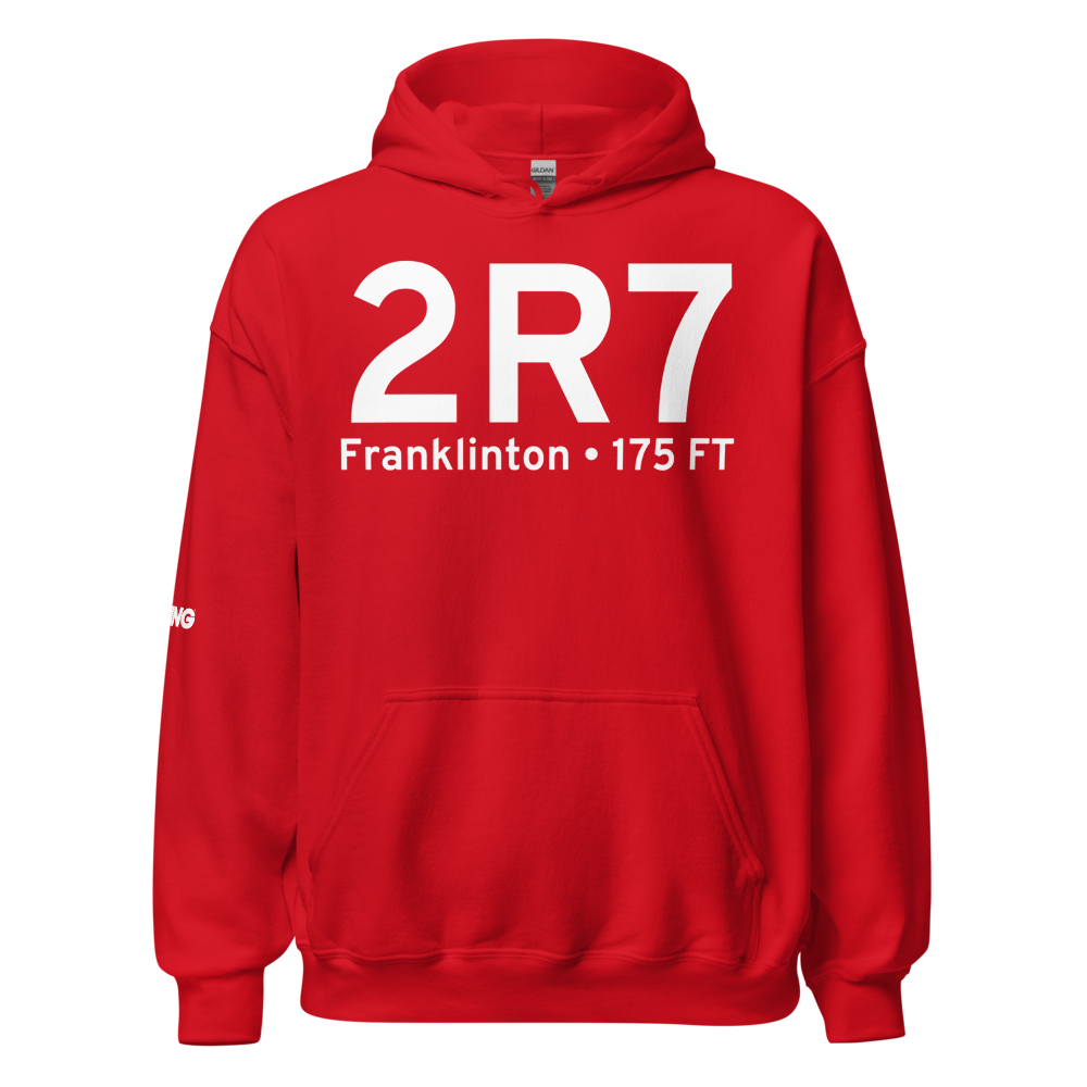 Franklinton (K2R7) Airport Hoodie Sweatshirt 