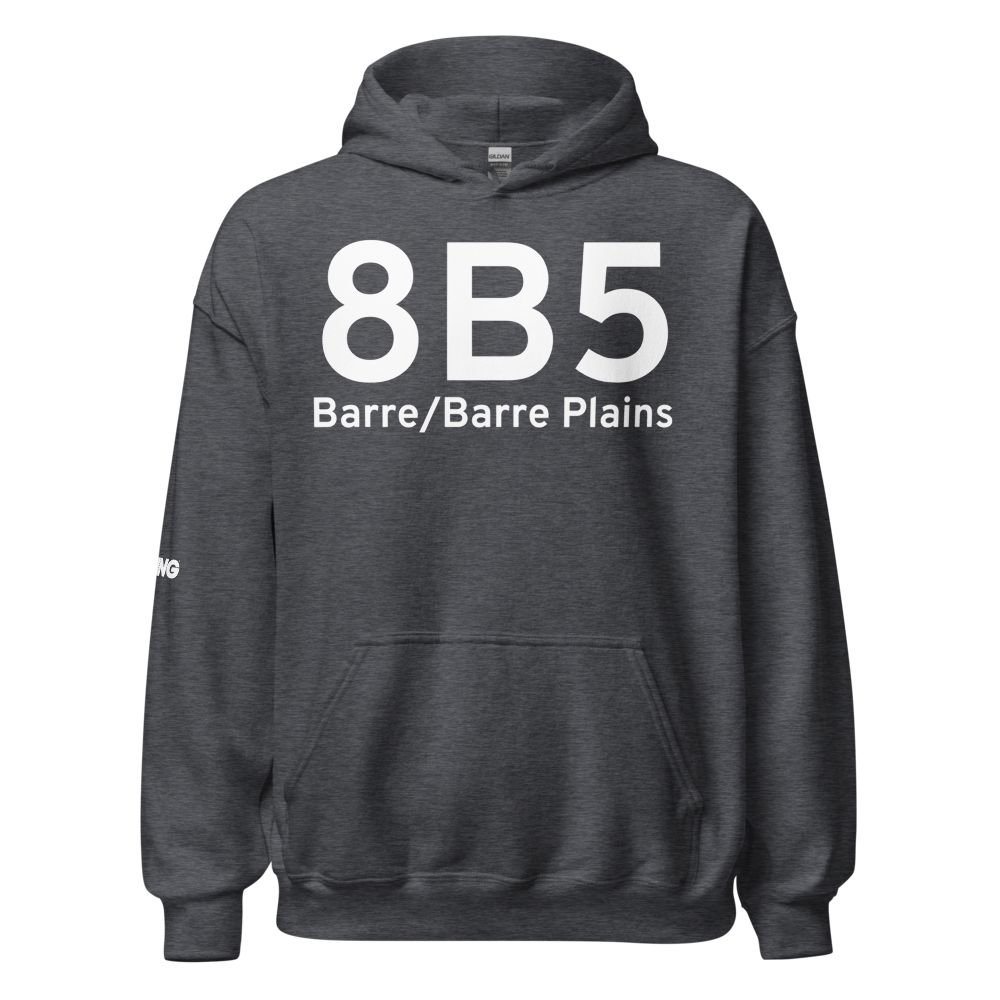 Barre/Barre Plains (K8B5) Airport Hoodie Sweatshirt 