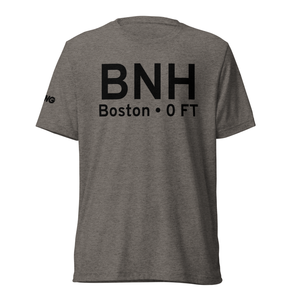 Boston (US-0370) Airport Tri-blend T-Shirt 