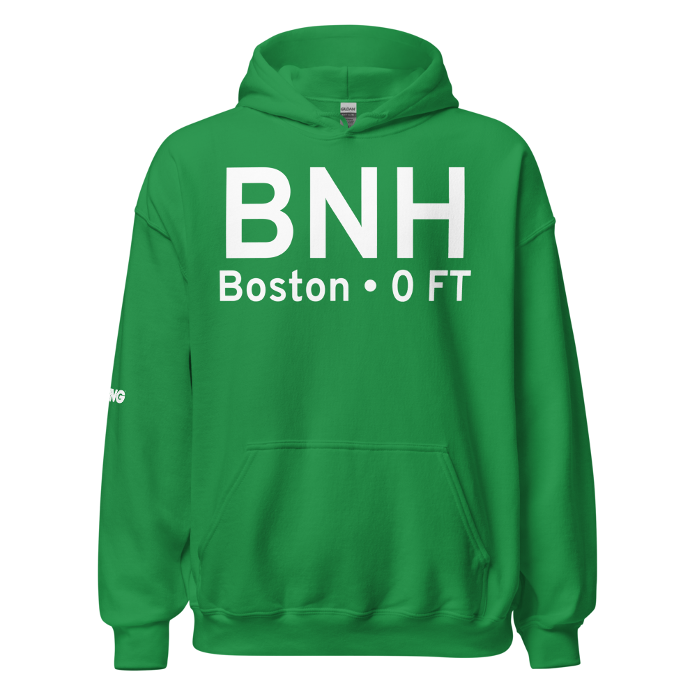 Boston (US-0370) Airport Hoodie Sweatshirt 