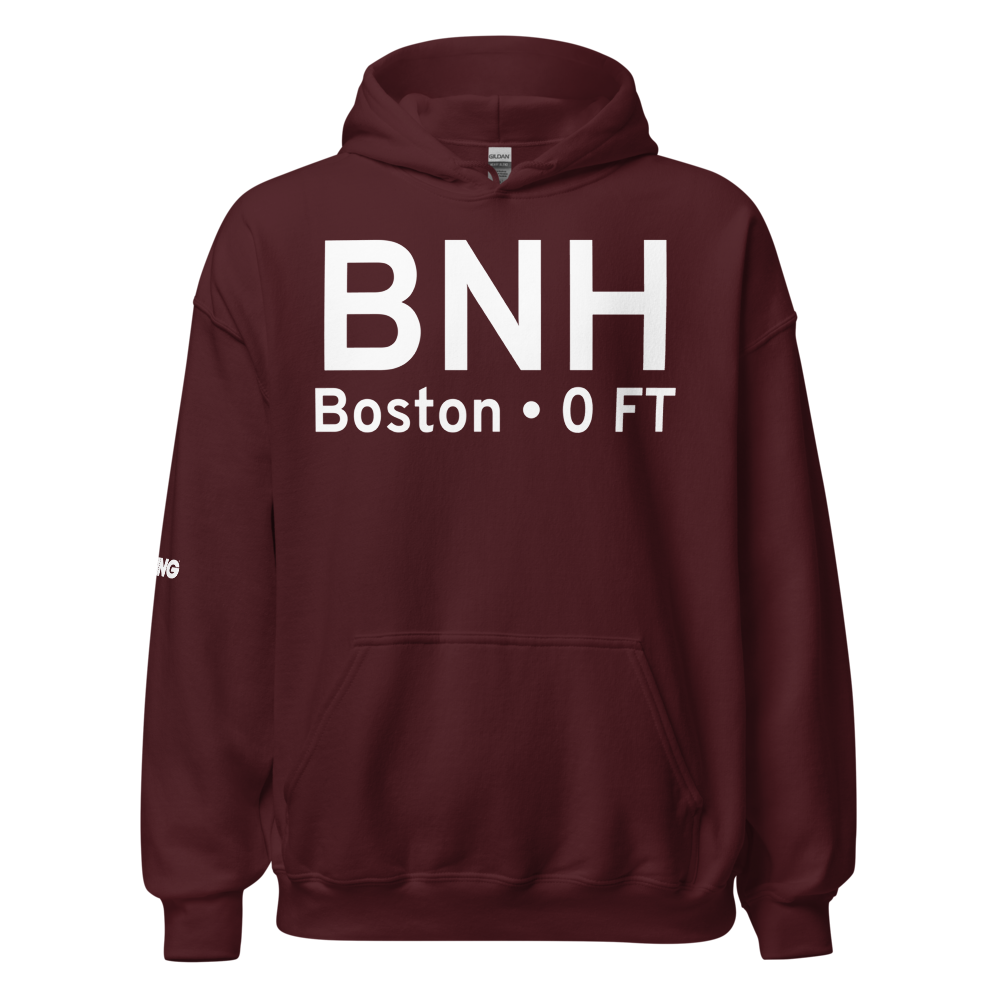 Boston (US-0370) Airport Hoodie Sweatshirt 