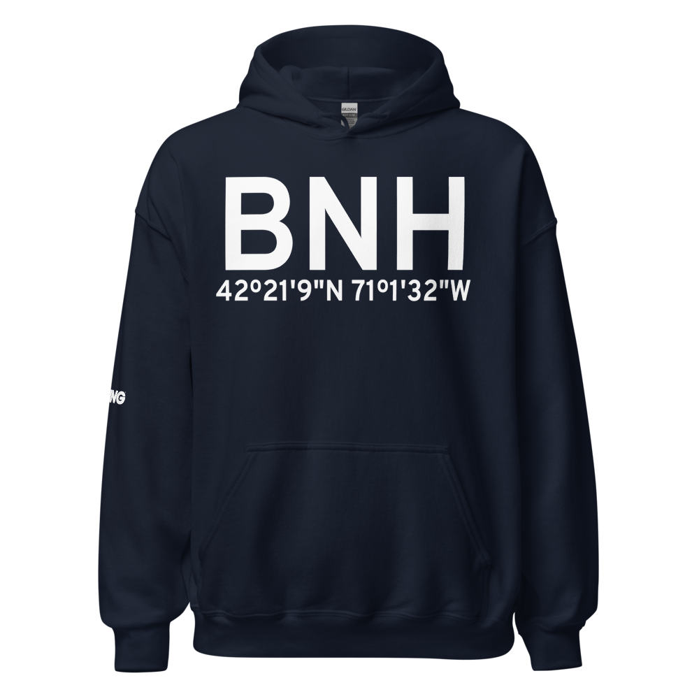 Boston (US-0370) Airport Hoodie Sweatshirt 