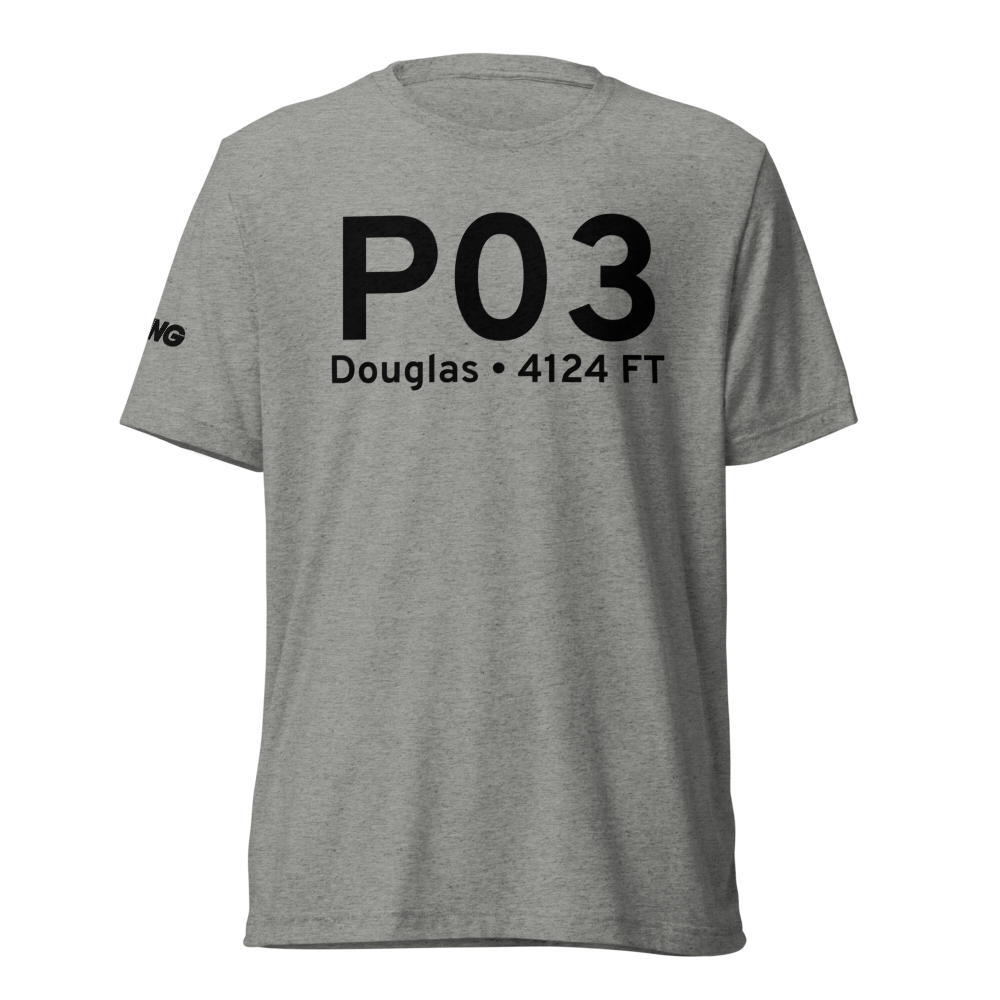 Douglas (KP03) Airport Tri-blend T-Shirt 