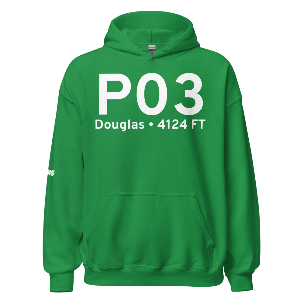 Douglas (KP03) Airport Hoodie Sweatshirt 