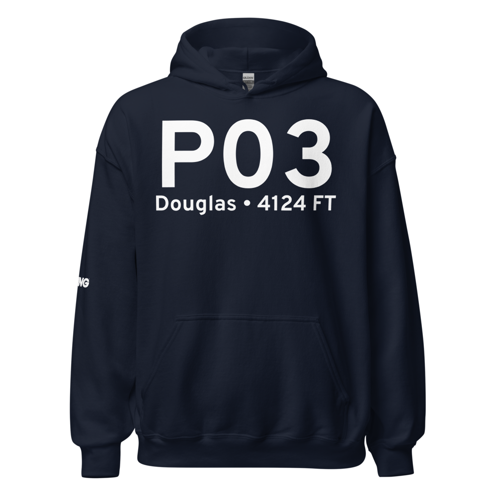 Douglas (KP03) Airport Hoodie Sweatshirt 