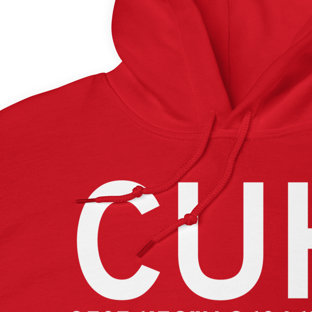 Cushing (KCUH) Airport Hoodie Sweatshirt 