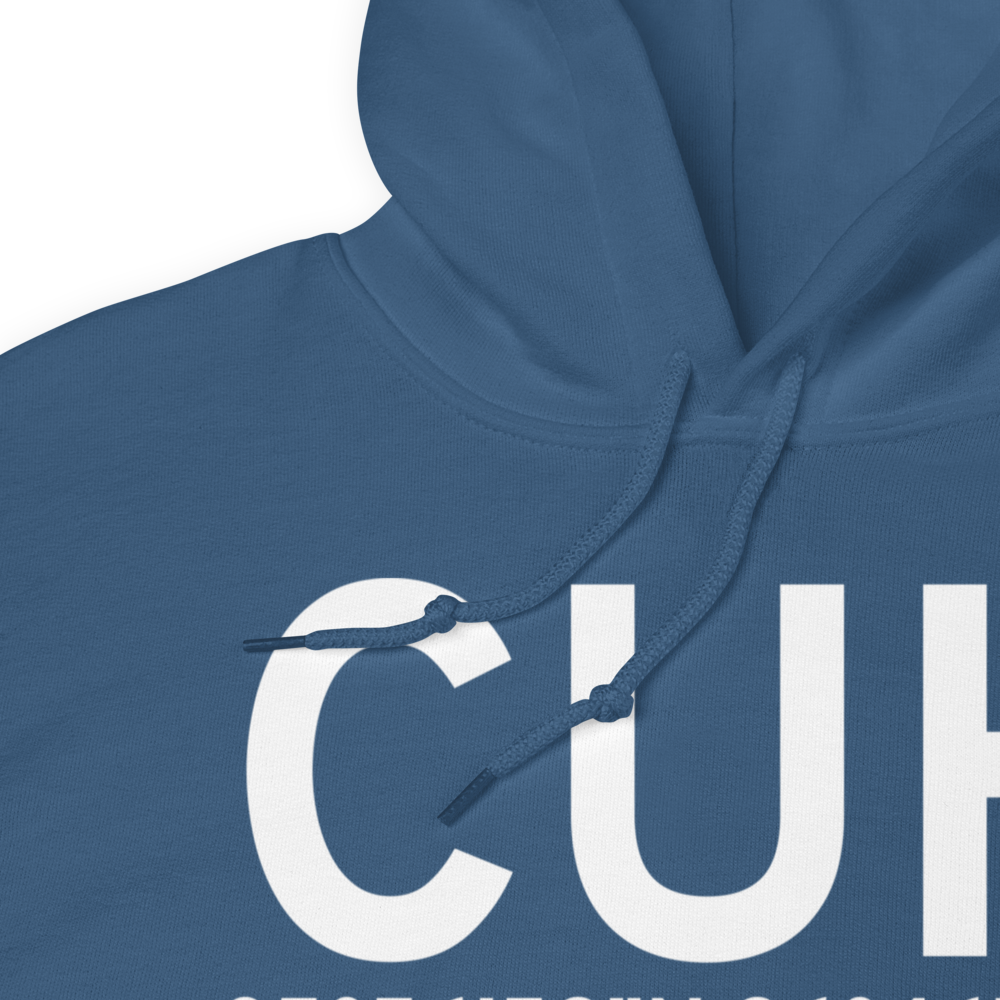 Cushing (KCUH) Airport Hoodie Sweatshirt 