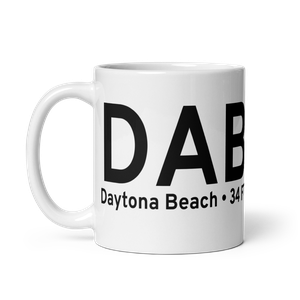 Daytona Beach (KDAB) Airport Mug