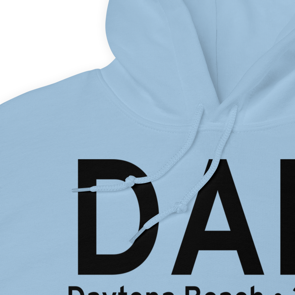 Daytona Beach (KDAB) Airport Hoodie Sweatshirt 