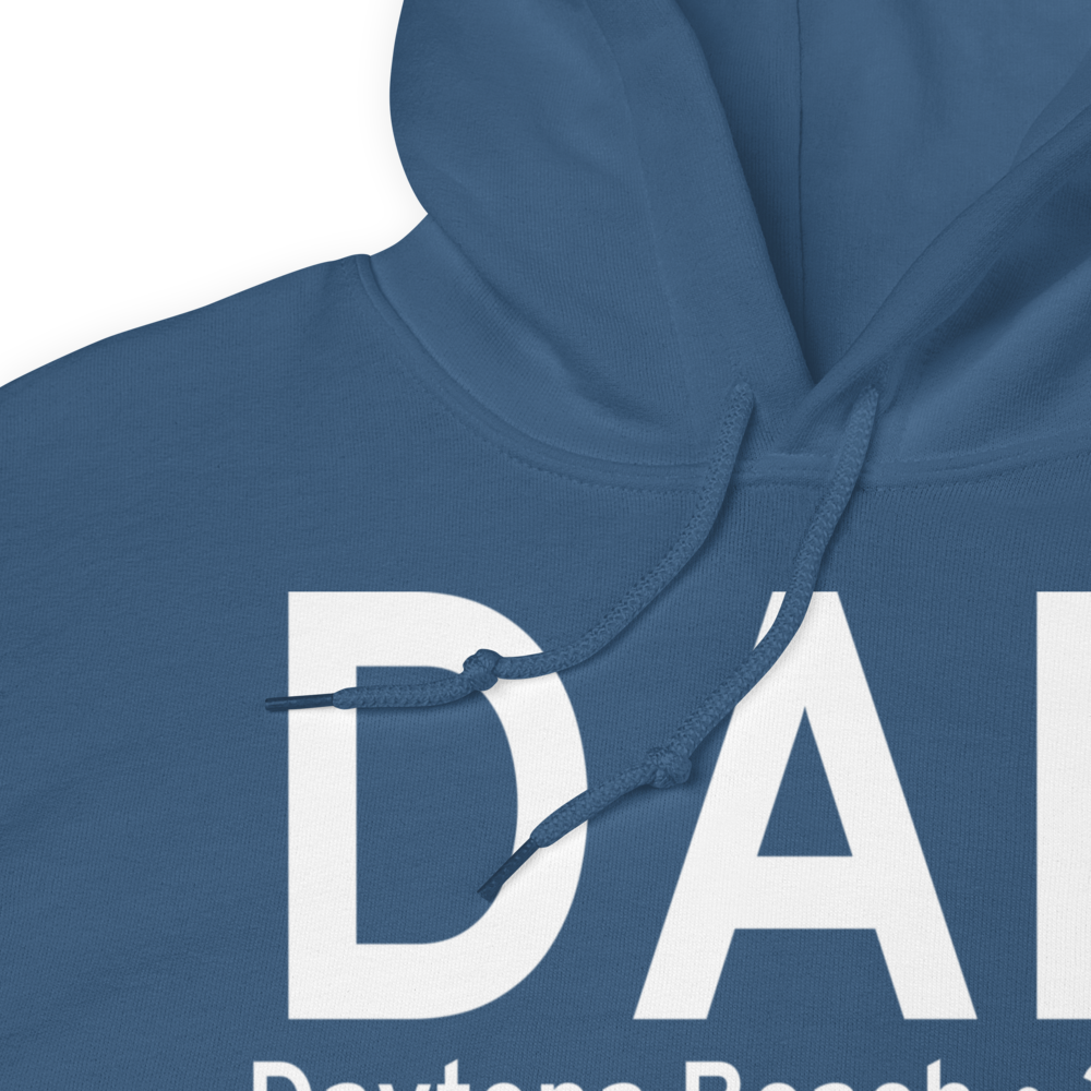 Daytona Beach (KDAB) Airport Hoodie Sweatshirt 
