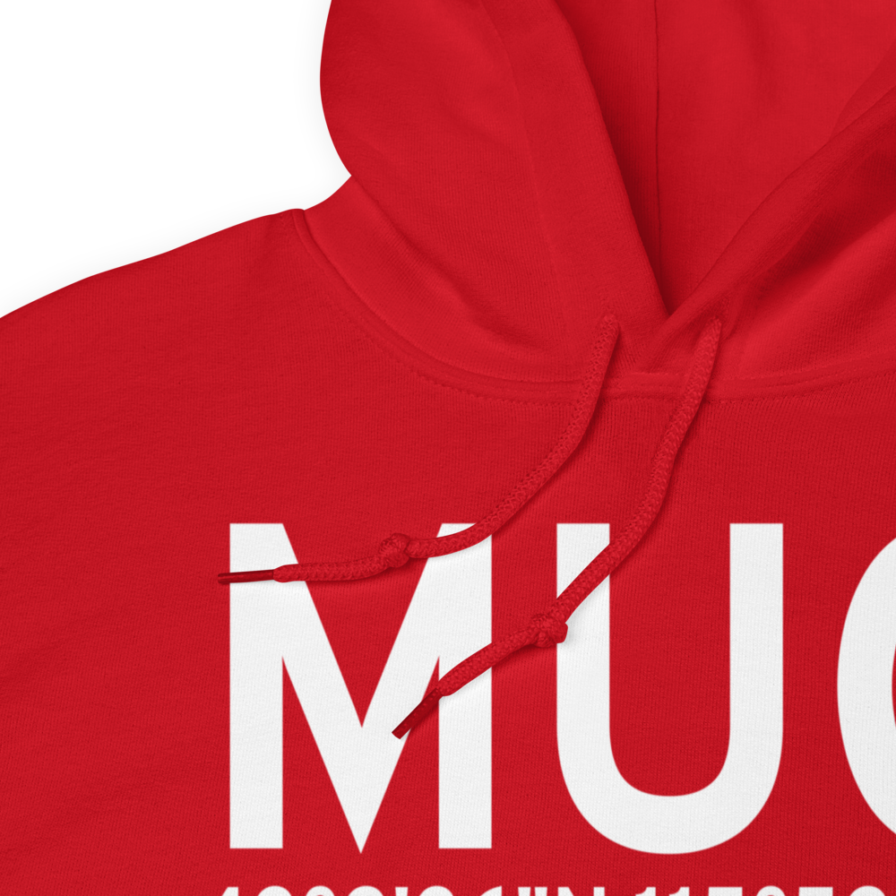 Mountain Home (KMUO) Airport Hoodie Sweatshirt 