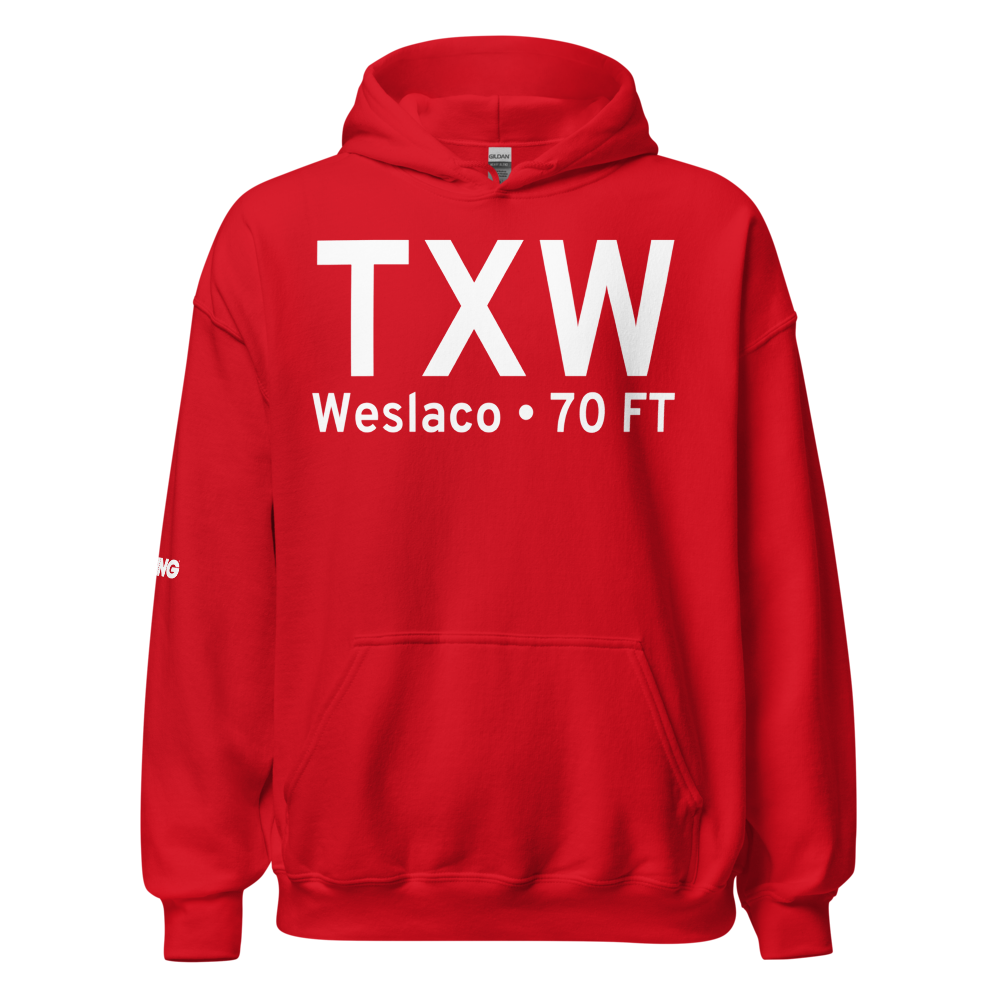 Weslaco (KT65) Airport Hoodie Sweatshirt 