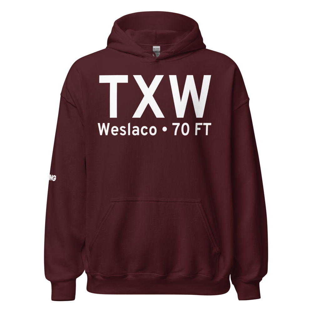 Weslaco (KT65) Airport Hoodie Sweatshirt 