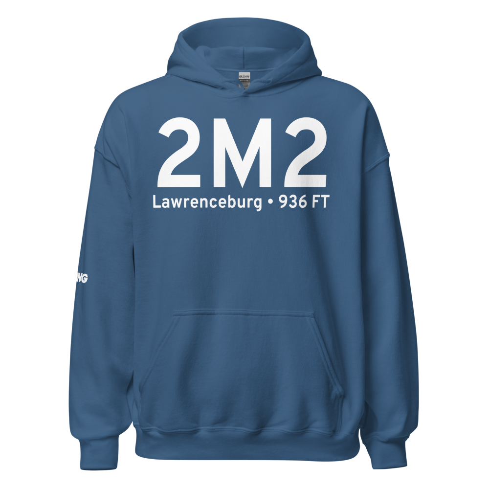 Lawrenceburg (K2M2) Airport Hoodie Sweatshirt 