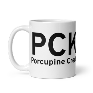 Porcupine Creek (PCK) Airport Mug