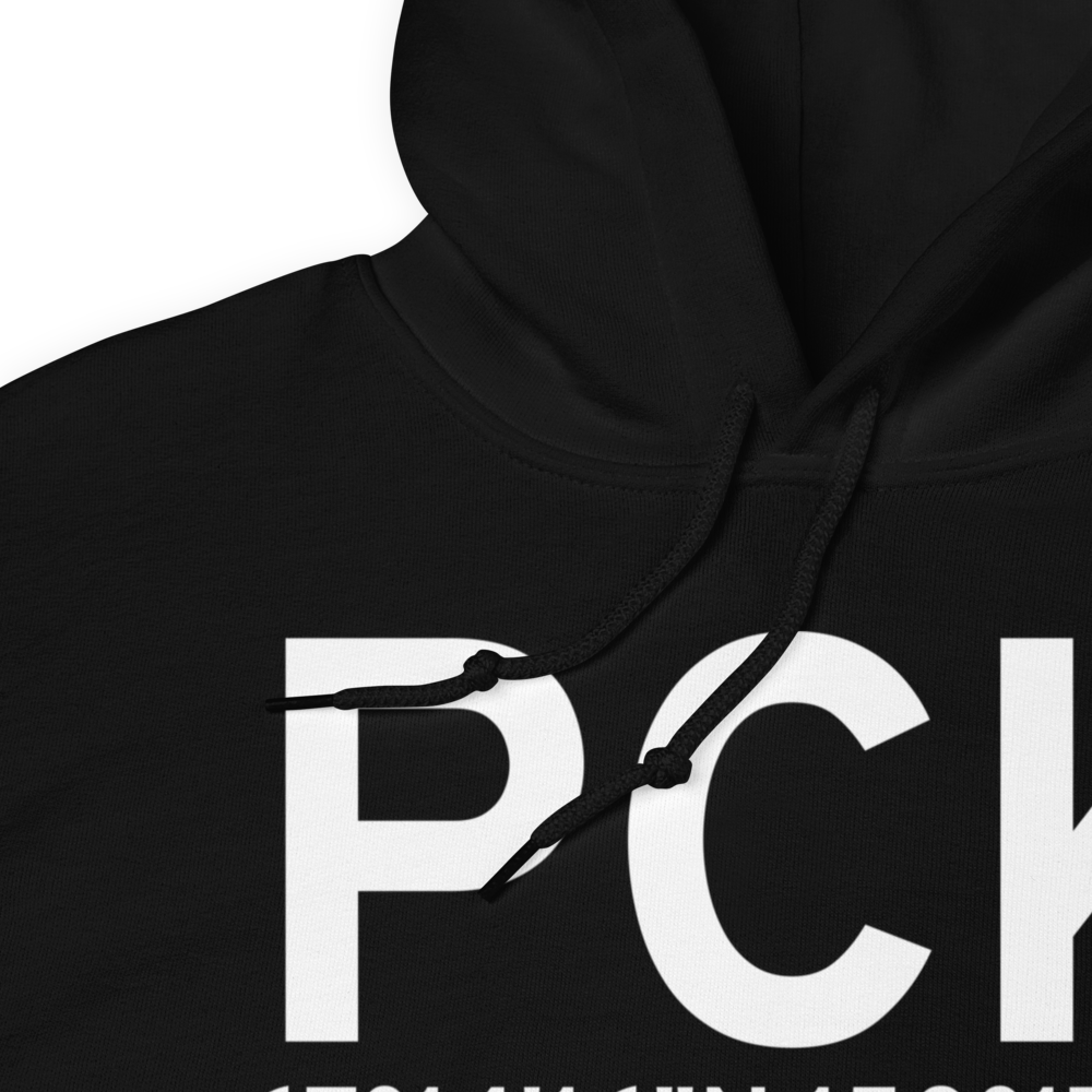 Porcupine Creek (PCK) Airport Hoodie Sweatshirt 