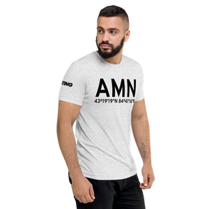 Alma (KAMN) Airport Tri-blend T-Shirt
