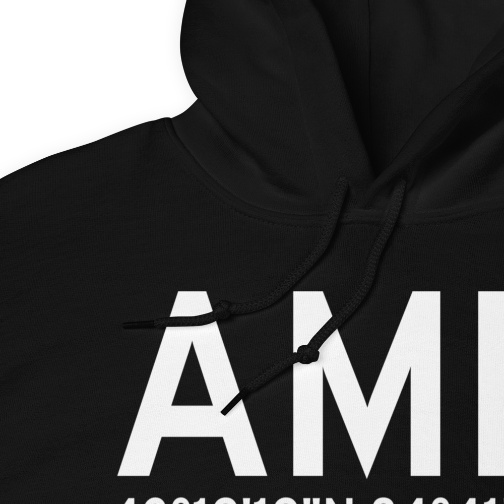 Alma (KAMN) Airport Hoodie Sweatshirt 